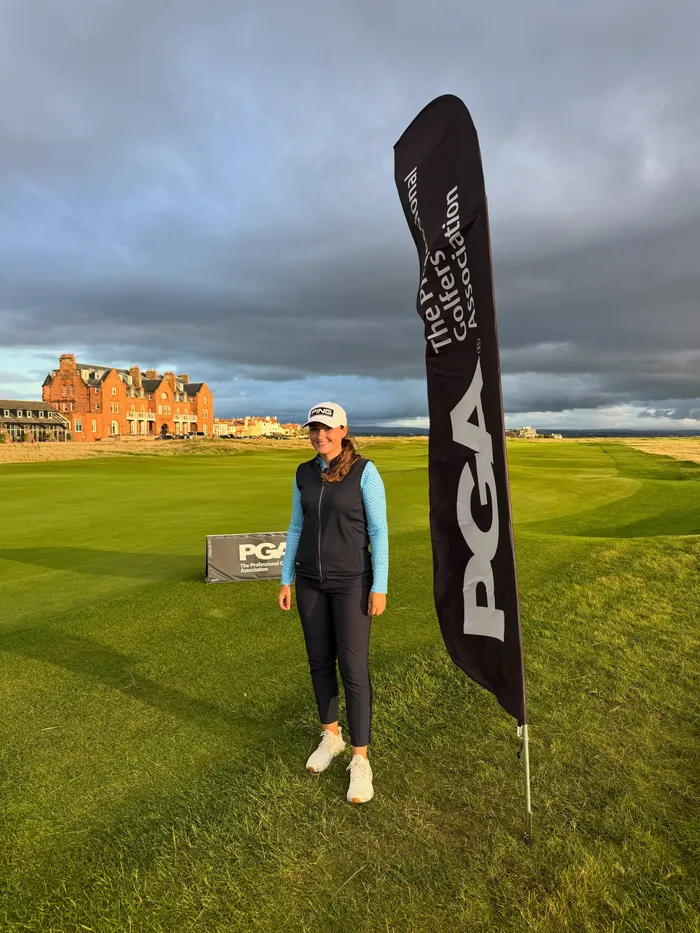 Jae Bowers at Royal Troon